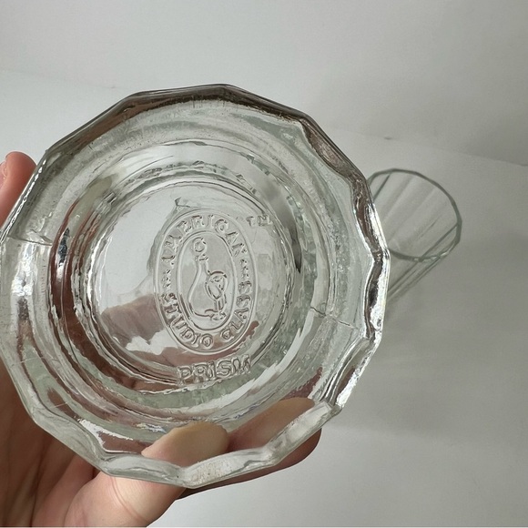 American Studio Glass Prism Tall Tumbler Set of 4 (Dansk) - Picture 6 of 9